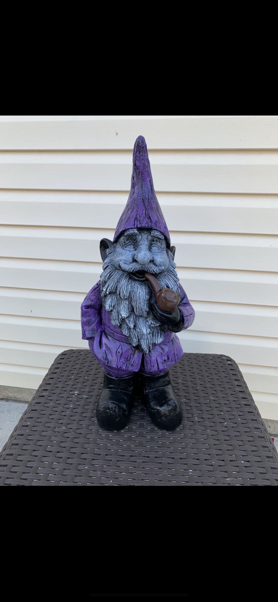 The Purple Gnome Statue