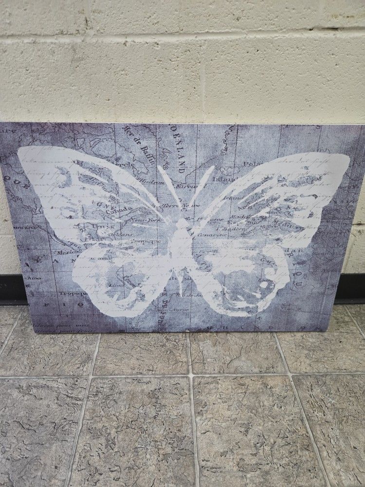 Butterfly Traveling Painting