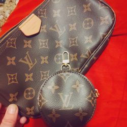 Louis Vuitton Purse And Coin Purse 