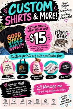 👉 Custom Shirts & DTF Prints – Great Prices