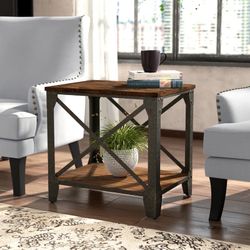 Schlenker Side Table Barnyard Rustic 