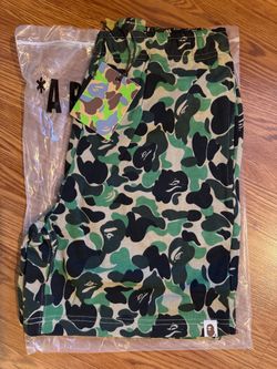 BAPE ABC Camo Sweat Shorts