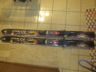 ATOMIC POWDER PLUS FAT BOY 165cm with V.A.R ESS Bindings and Brakes