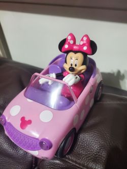 Minnie In Her Car