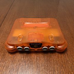 Nintendo 64 Fire Orange Console Only