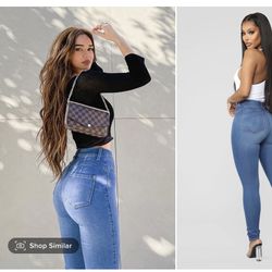 Cute Fashion Nova Jeans, Brand New!