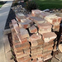 Reclaimed Red Clay Landscape Bricks – Approx. 300 – $200 OBO