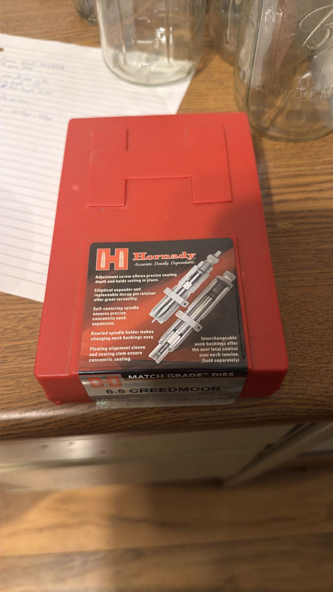 6.5 creedmoor reloading dies