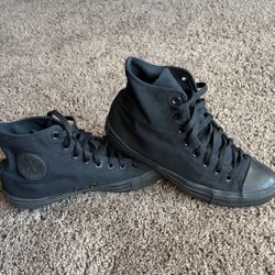CONVERSE ALL BLACK NEW