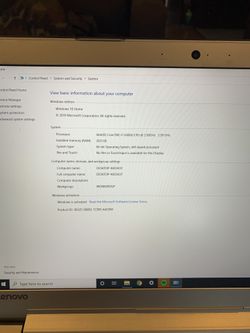 Lenovo ideapad 510 i7 20gb ram