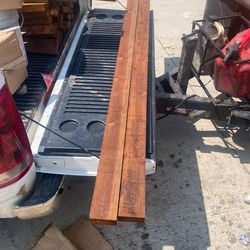 2x4x8 Cedar Prestained Rails