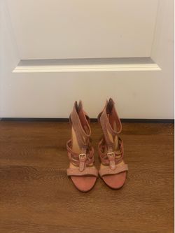 8.5US Dusty pink strappy heels