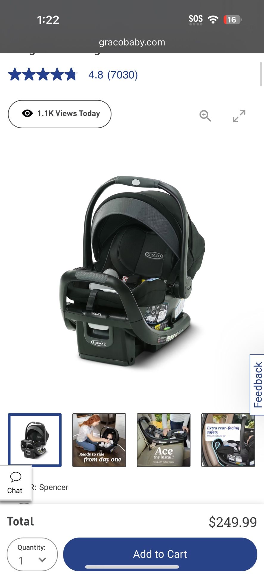 Infant Car seat