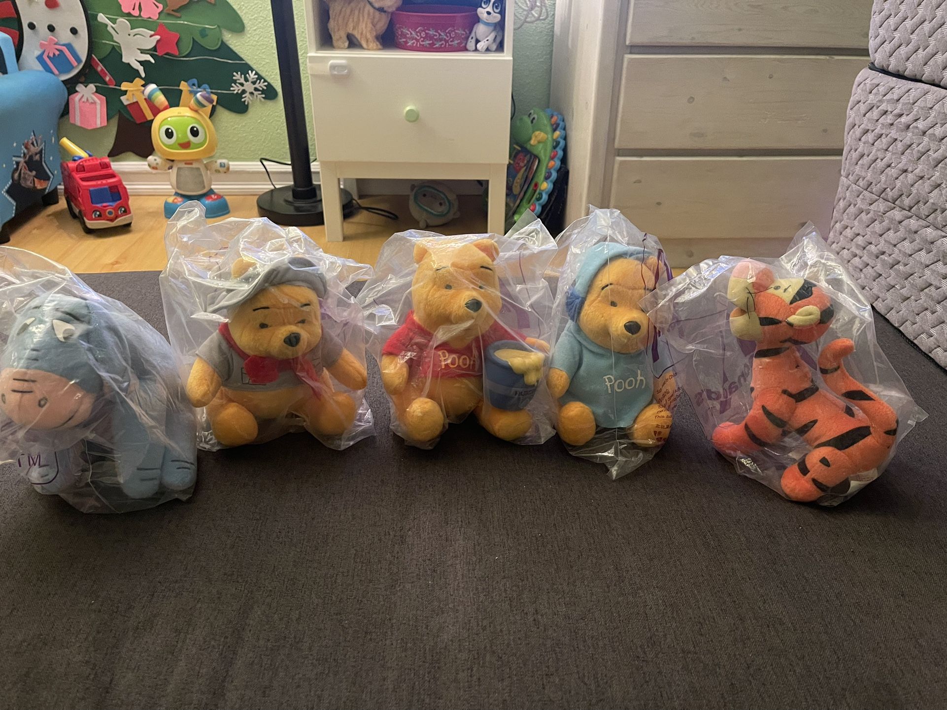 Vintage Winnie The Pooh - McDonald Disney Stuffed Toy Plushies