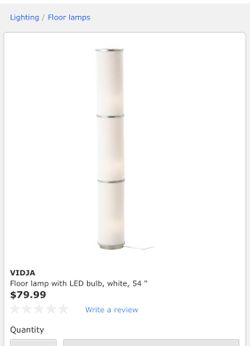 IKEA VIDJA lamp