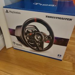 Thrustmaster T128 Racing Wheel For PS