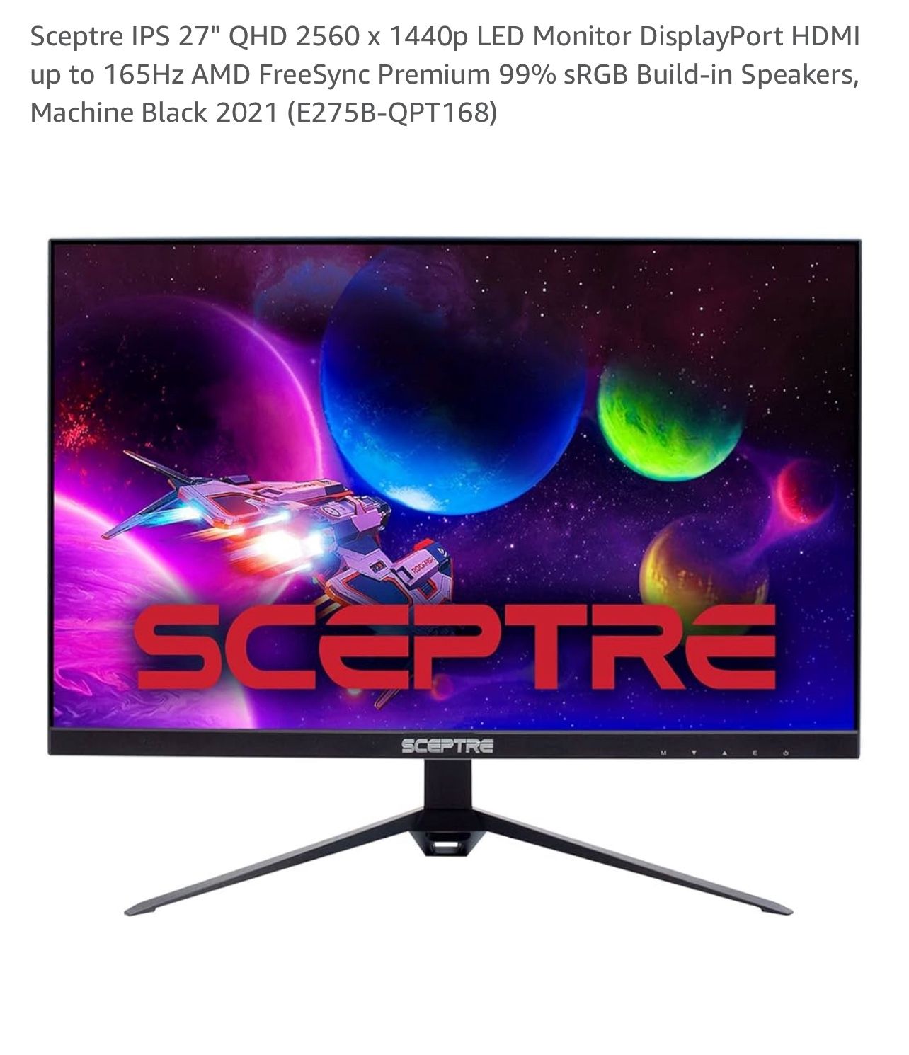 Sceptre Monitors 27 Inches Of Them)