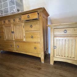 Clean Dresser Set Plus Free Tv