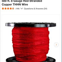 500 Ft Stranded Copper 8awg 