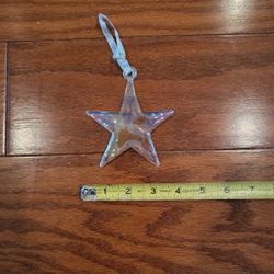 Glass Star Ornament