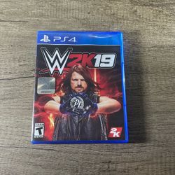 WWE 2K19 Video Game for PS4