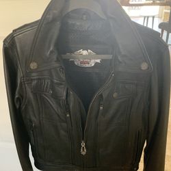 Harley Davidson Leather Jacket Women’s M 