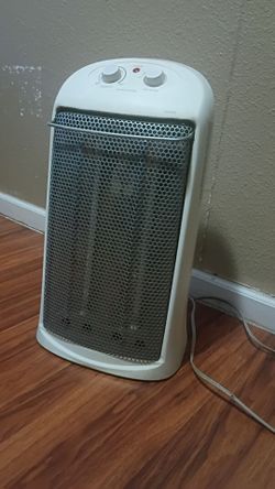 Portable Space Heater with Thermostat