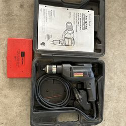 Craftsman 3/8” Professional Electric Drill variable Speed Reversible Double Insulated