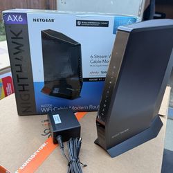 Nighthawk AX6 ax2700 modem router