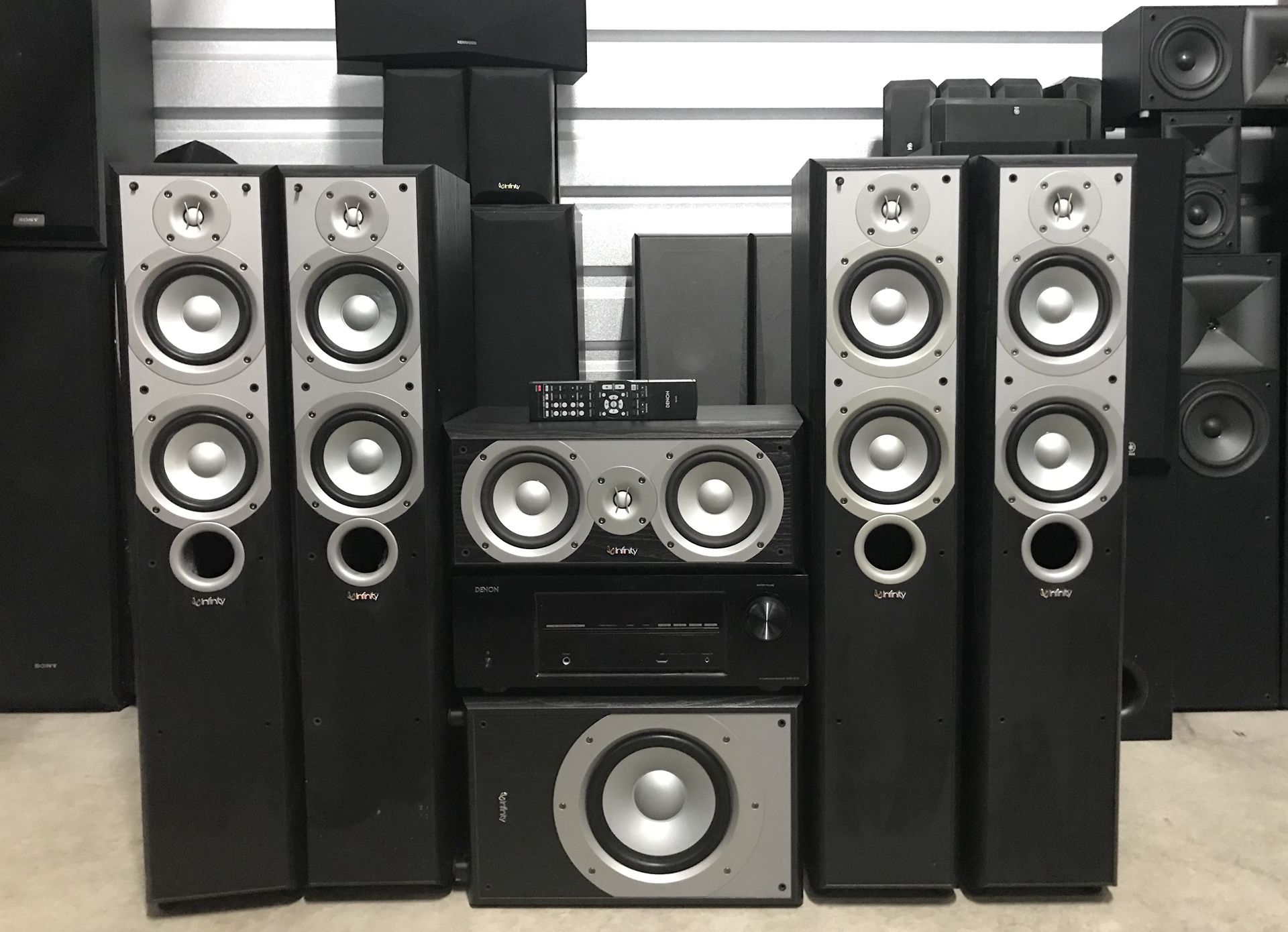 Infinity hotsell home theater