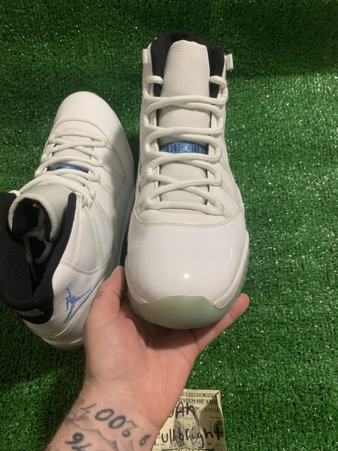 jordan 11 legend blue size 14