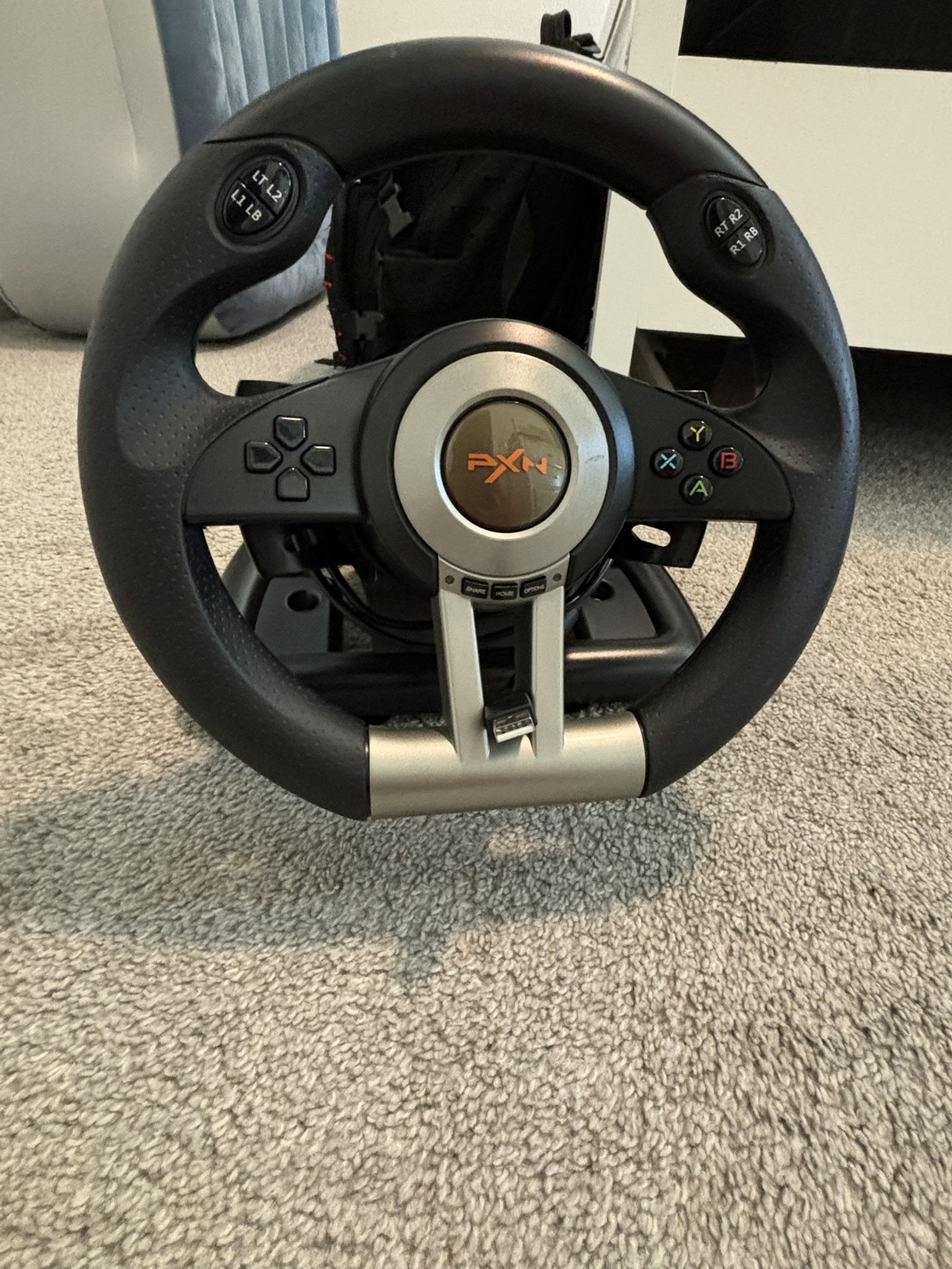Pxn Pc Racing Wheel,v3ll 180 Degree Universal USB Car Sim Game Steering Wheel With Pedals For Xbox One,xbox Series S /ps3,ps4, Switch( Price 50$)