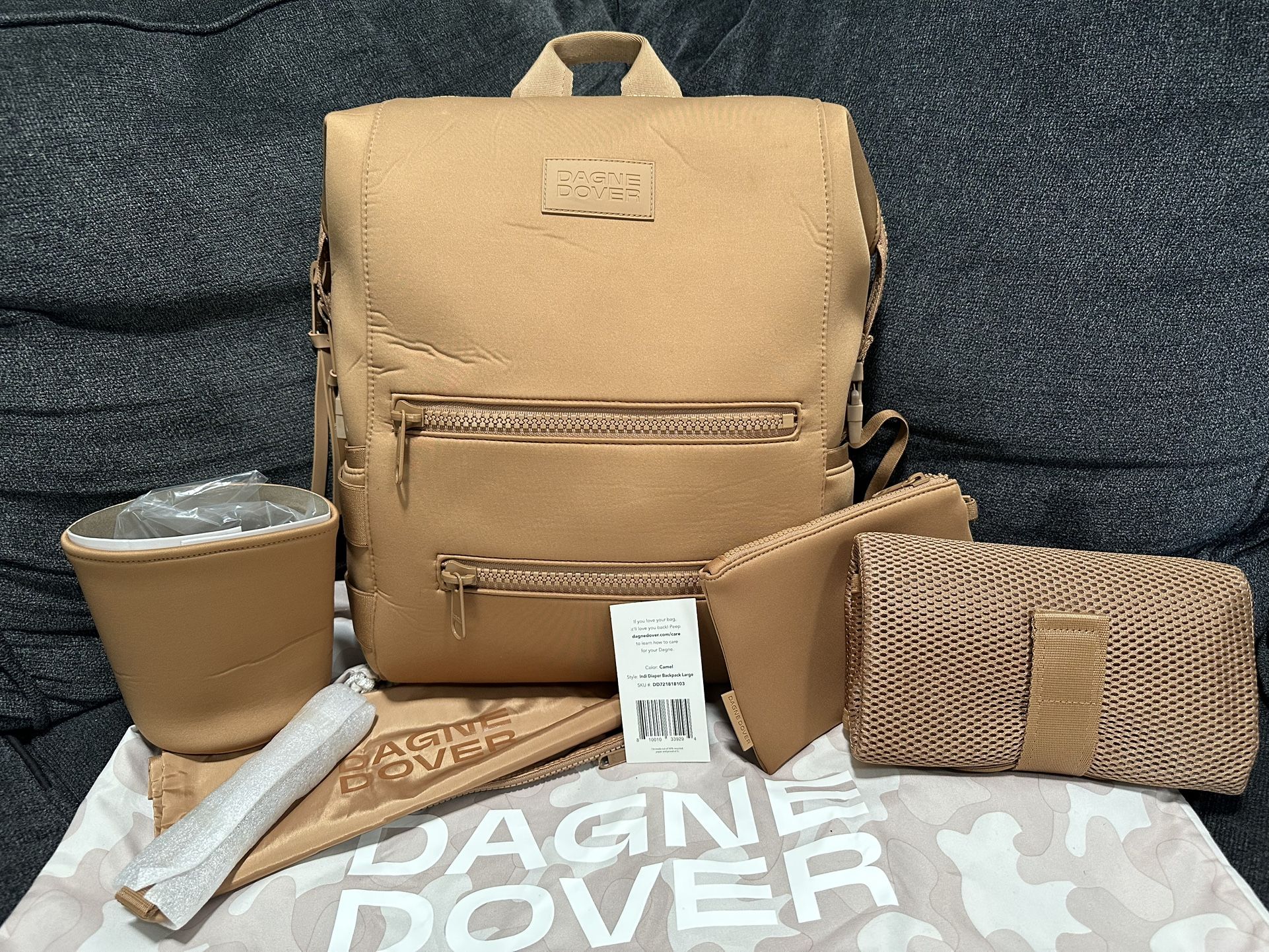 Dagne Dover Large Indi Backpack (Camel)