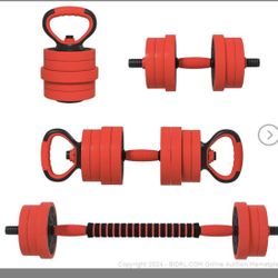 Dumbbell Set 4in 1