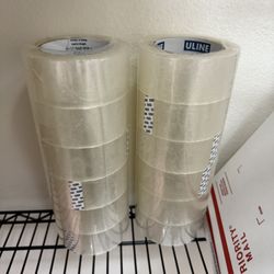 12 rolls uline tape 