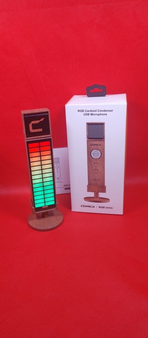 Comica RGB USB Condenser Microphone - Twitch/Podcast/Gaming/Streaming Microphone BRAND NEW UNUSED