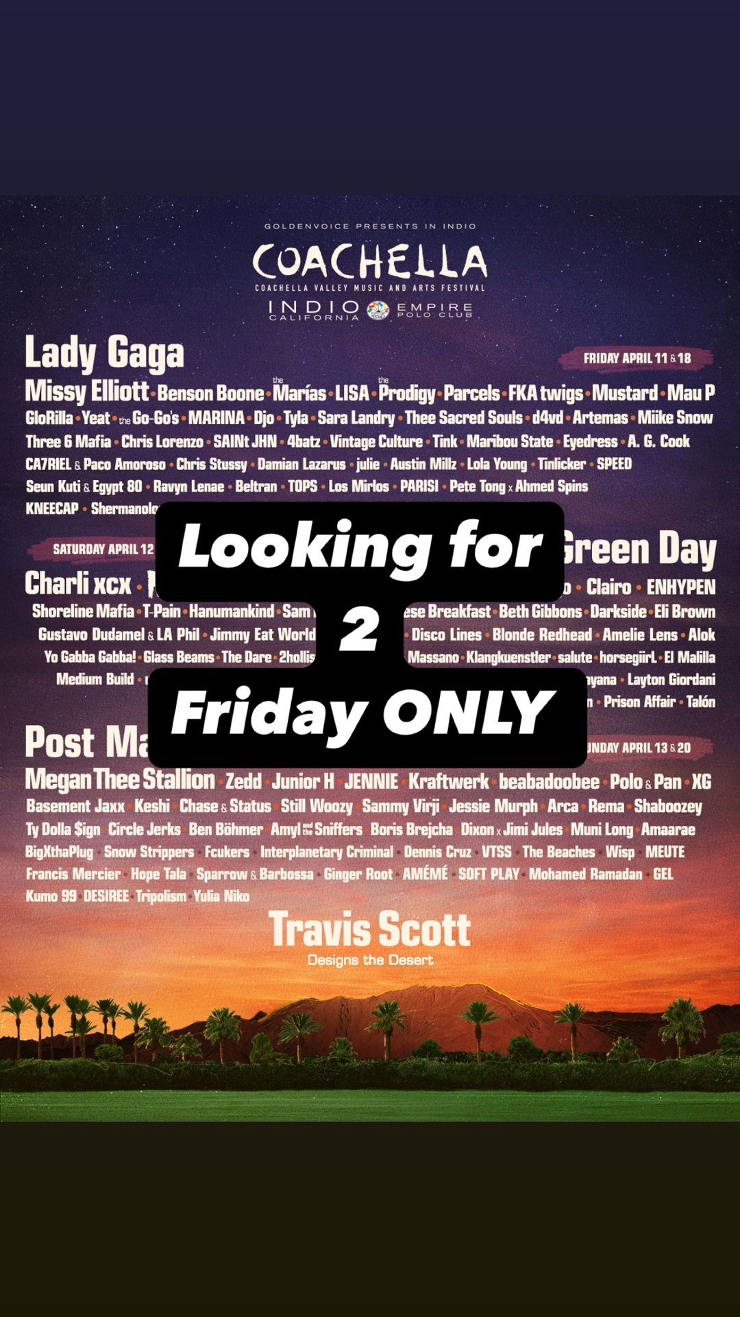 Friday Only