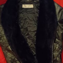 Leather Bomber  Designer Jacket