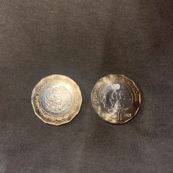 Monedas De $20 Pesos