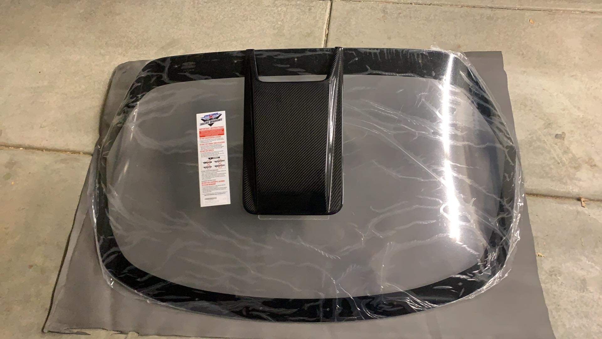 Acura NSX Lexan Hatch CF Scoop