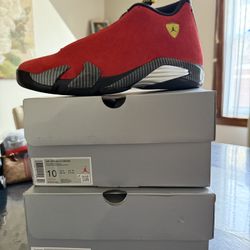 Air Jordan Retro 14 Ferrari Size 10 Brand New
