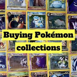 Cash For Pokemon Cards & Yugioh Card Collections!