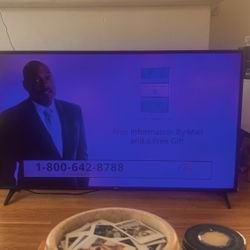 65” LG TV With Blue Tinted Screen 