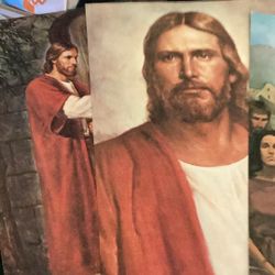 Religious Christian Pictures Lot