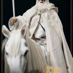 LORD OF THE RINGS Gandalf The White & Shadowfax 1/6 Scale