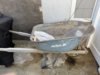 Wheel Barrel And BBQ