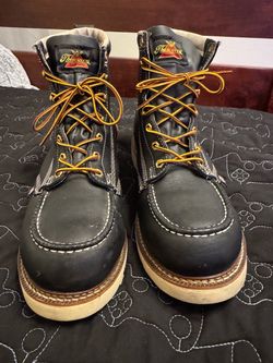 Thorogood Moc Toe Work Boots still toe made in USA ..