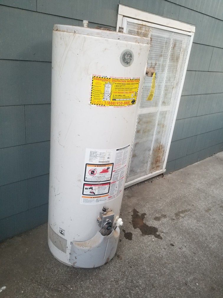 FREE GE GAS WATER HEATER NOT WORKING