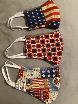 Face masks 100 cotton, washable