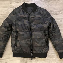 Boys Reversible Bomber Jacket, Size 8